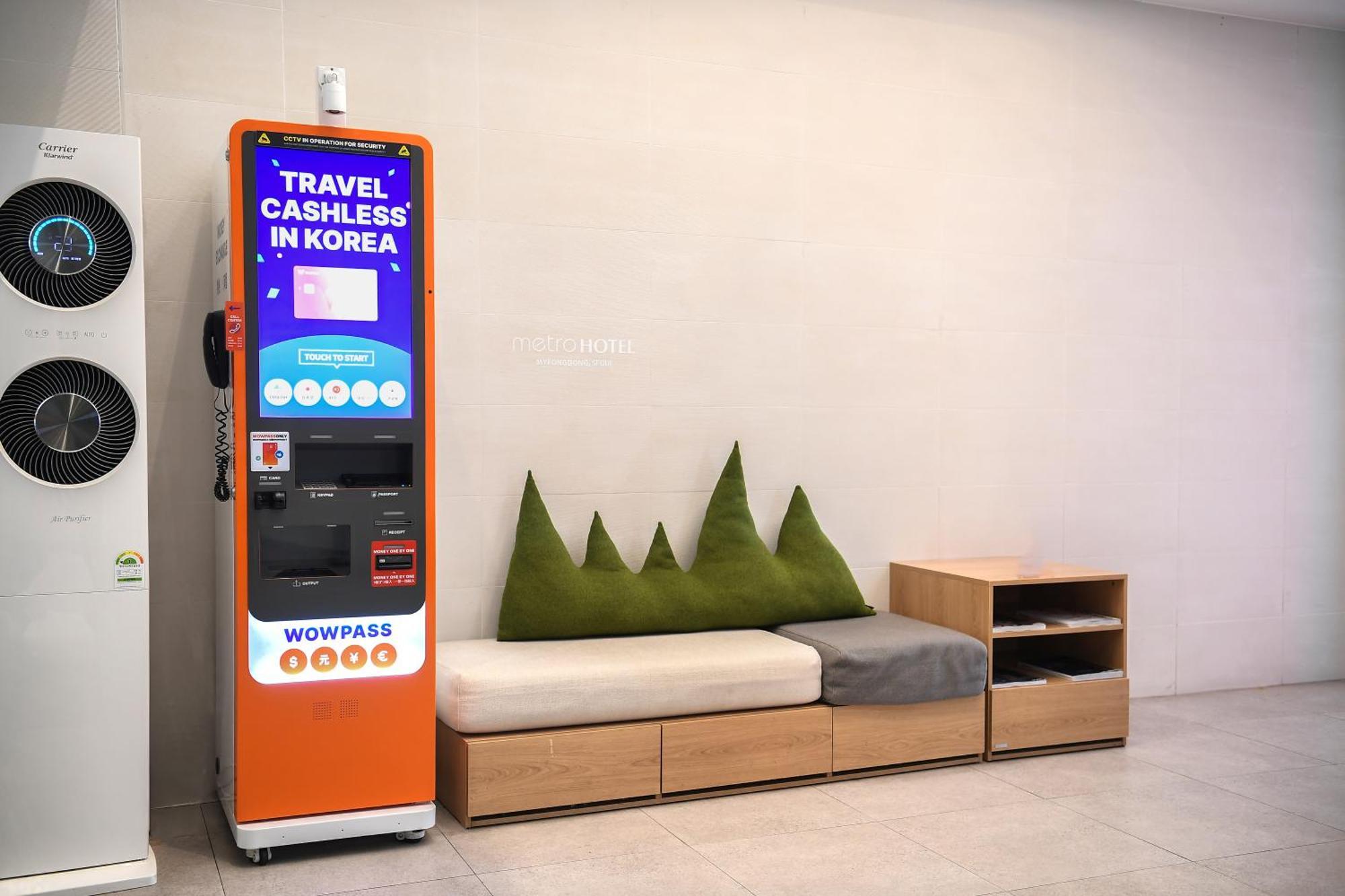 Metro Hotel Myeongdong Seoul Eksteriør bilde